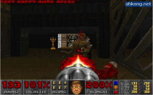 Doom, produced by ID Software, was one of the first games with a "God mode" cheat code.