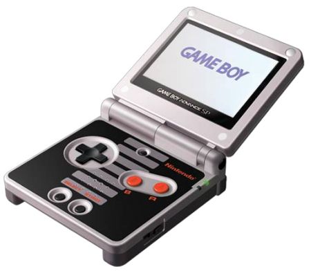 Gameboy Advance SP NES Classic