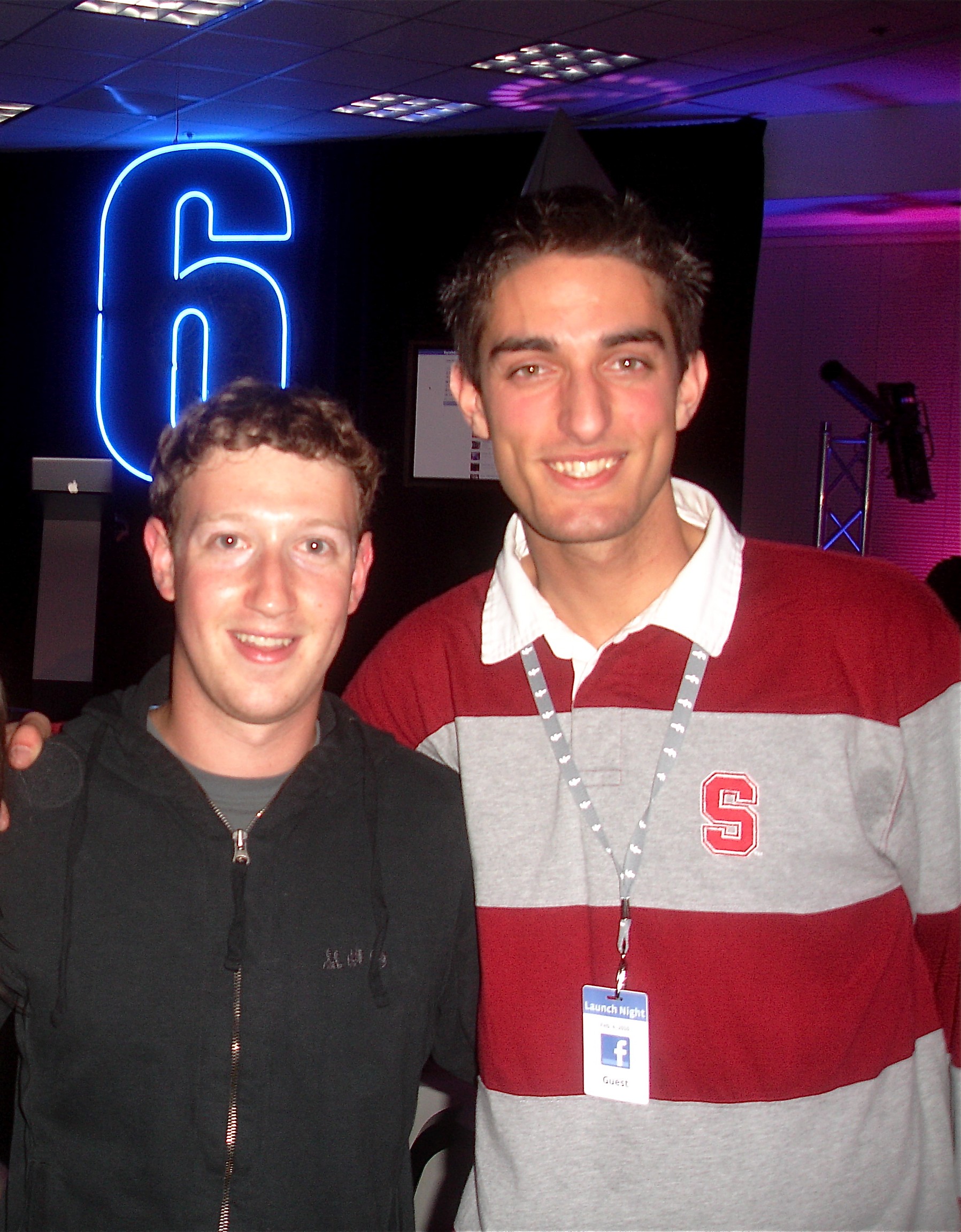 Me with Mark Zuckerberg