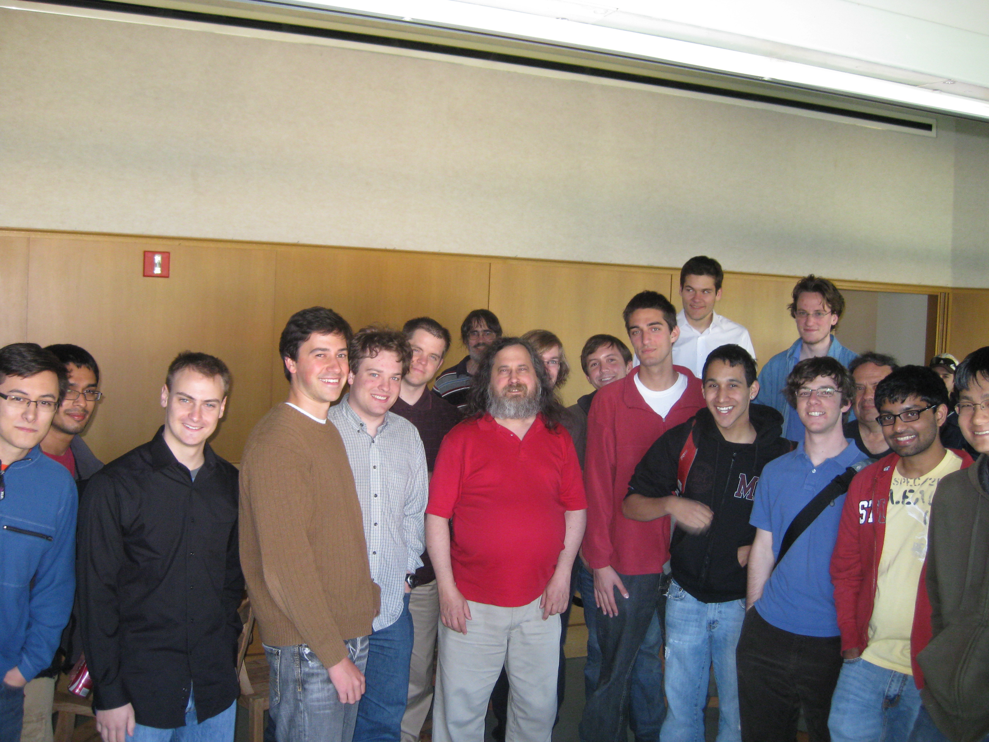 Richard Stallman at Stanford University