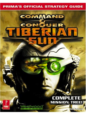 Strategy guides, like this one for Command and Conquer: Tiberiun Sun, provide in-depth maps, walkthroughs, and cheats for virtually every game on the market today.